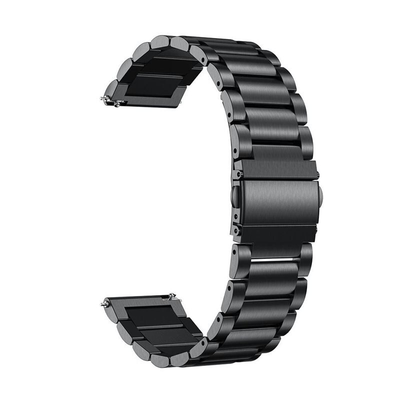 Metalliranneke Huawei Watch GT 3 42mm/Watch GT 2 42mm Musta