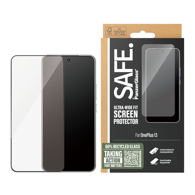 SAFE. by PanzerGlass OnePlus 13 Screen Protector Ultra Wide Fit
