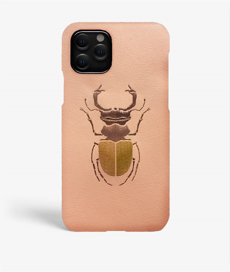 The Case Factory Kuori iPhone 11 Pro Beetle Calf Dusty Pink