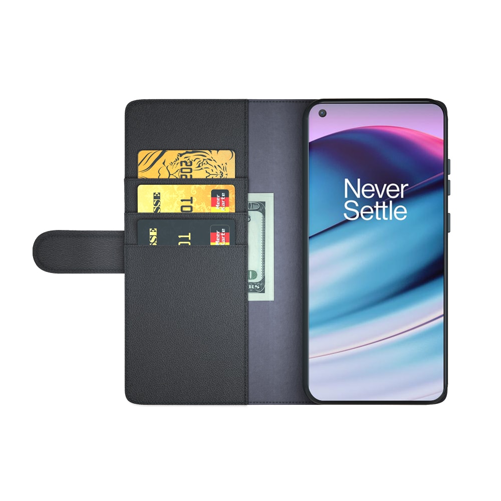 Aito Nahkakotelo OnePlus Nord CE 5G musta