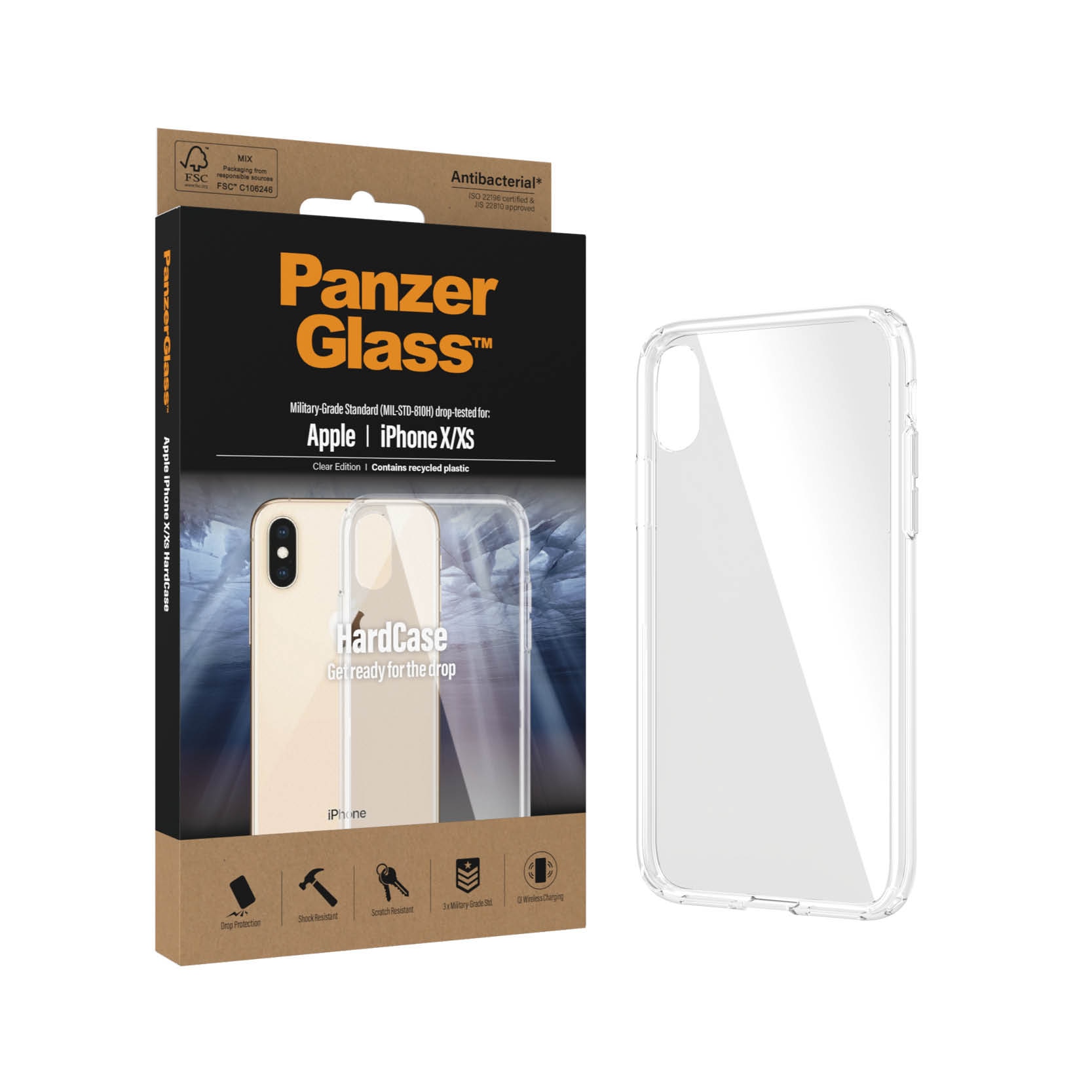 iPhone X/XS Hardcase Transparent