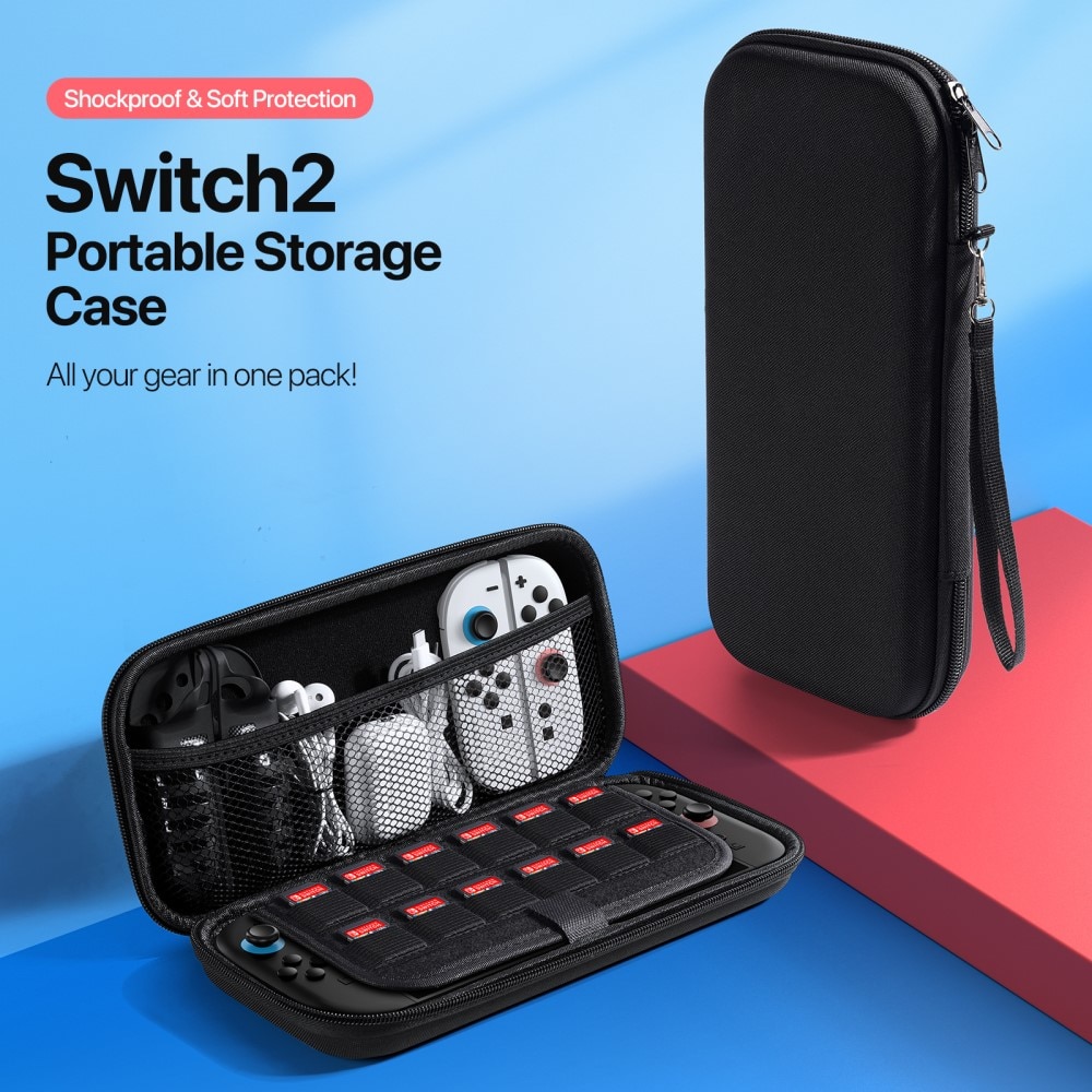 Säilytyskotelo Nintendo Switch 2 musta