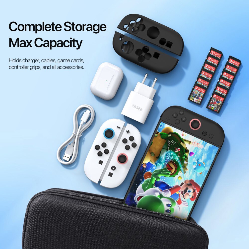 Säilytyskotelo Nintendo Switch 2 musta