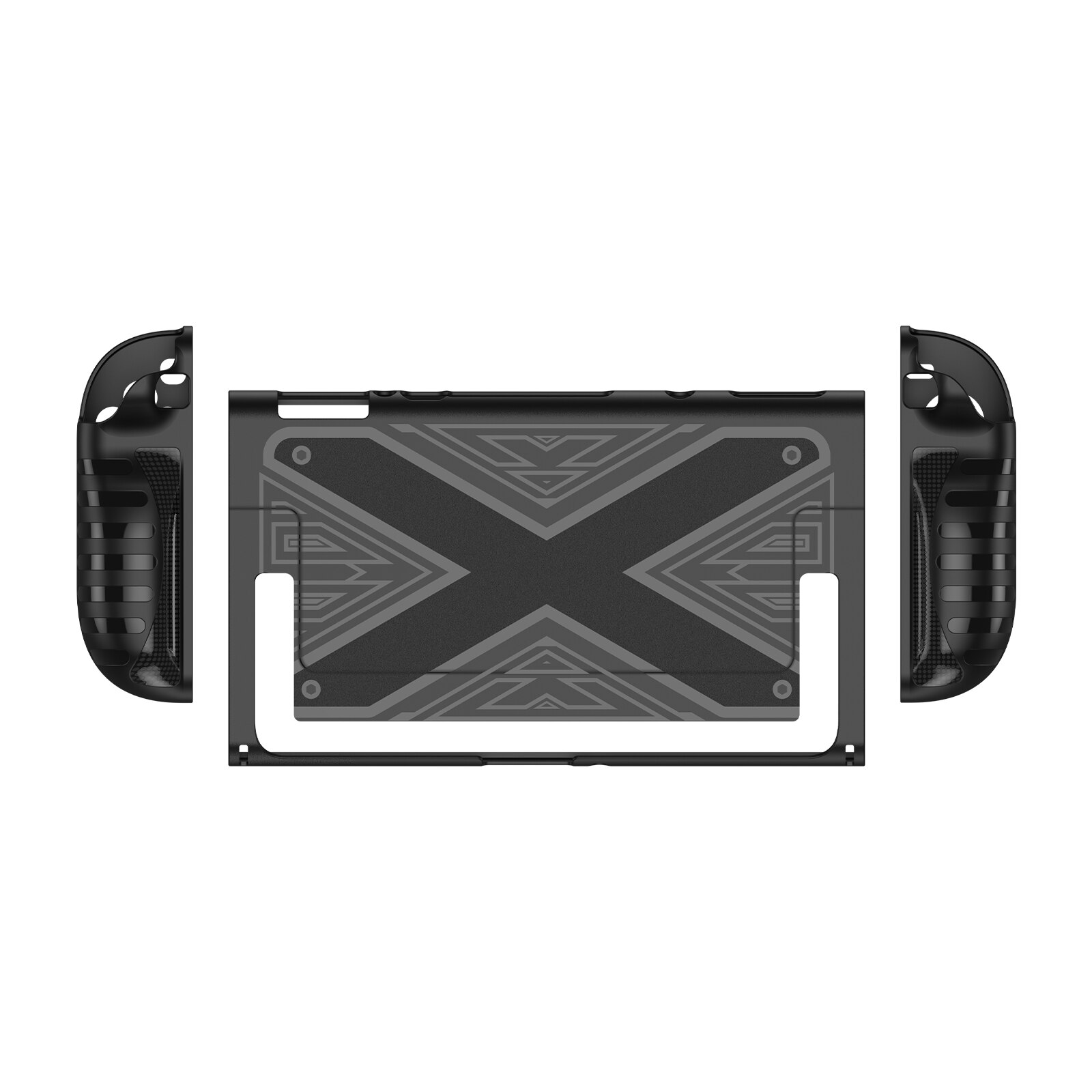 Nintendo Switch 2 Grip X Kuori Musta