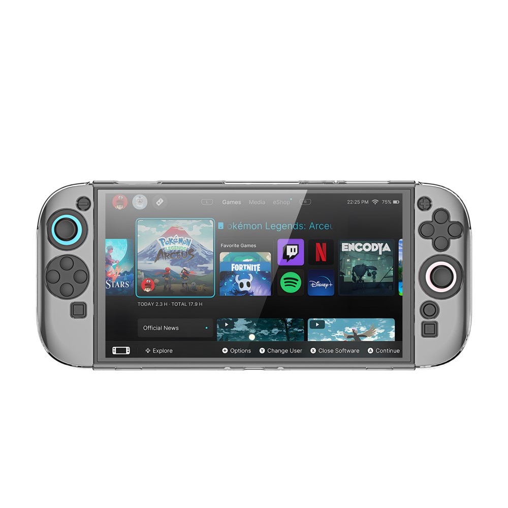 Nintendo Switch 2 Slim Kuori Kirkas