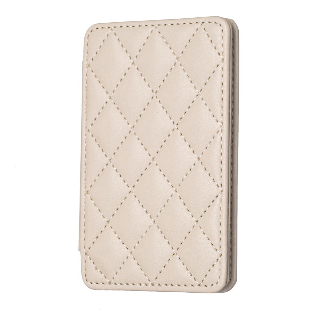 Universal Korttiteline Quilted beige