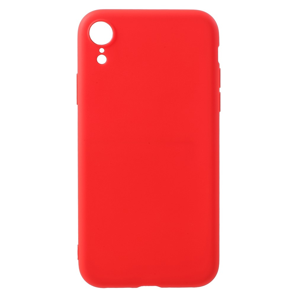TPU suojakuori iPhone XR punainen