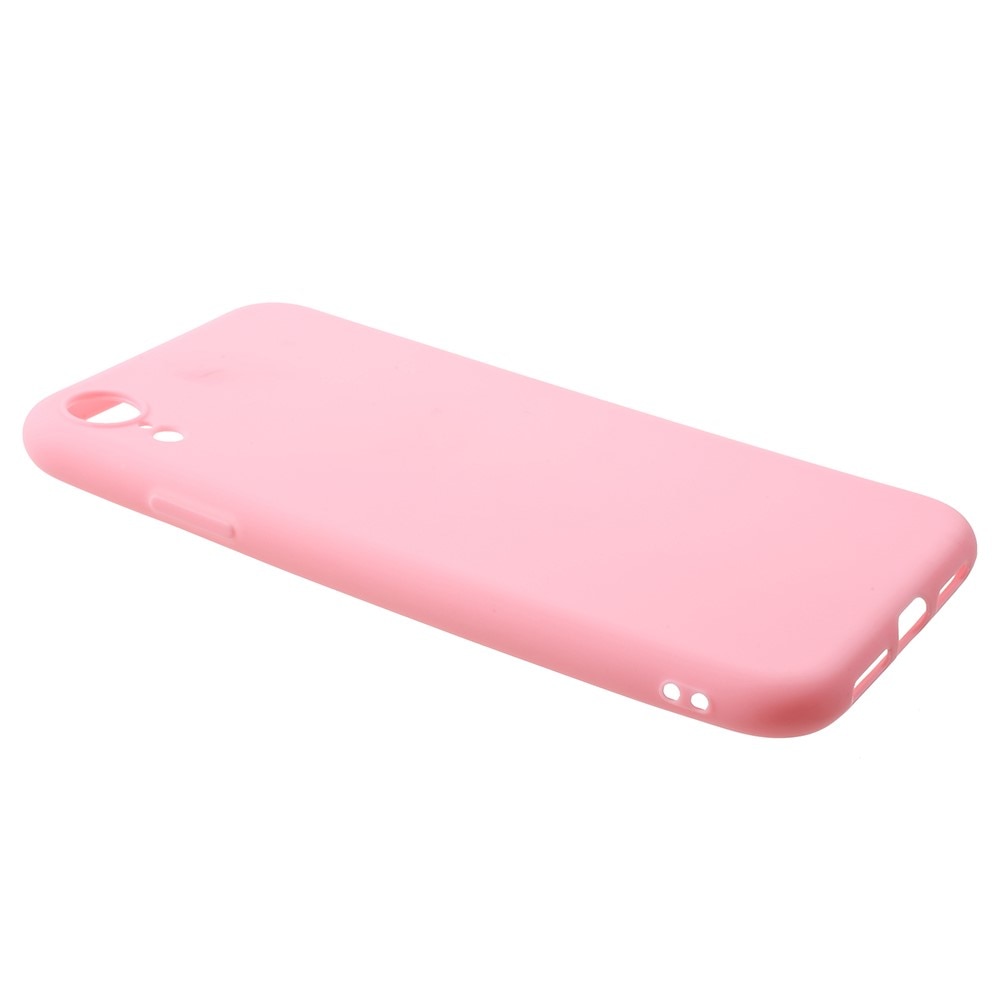 TPU suojakuori iPhone XR vaaleanpunainen