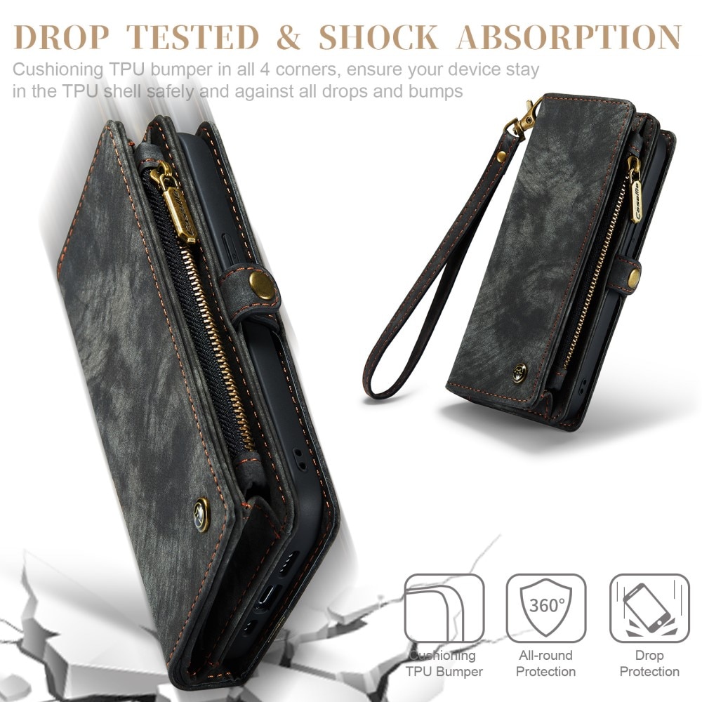 Multi-slot Suojakotelo iPhone Xs Max Harmaa