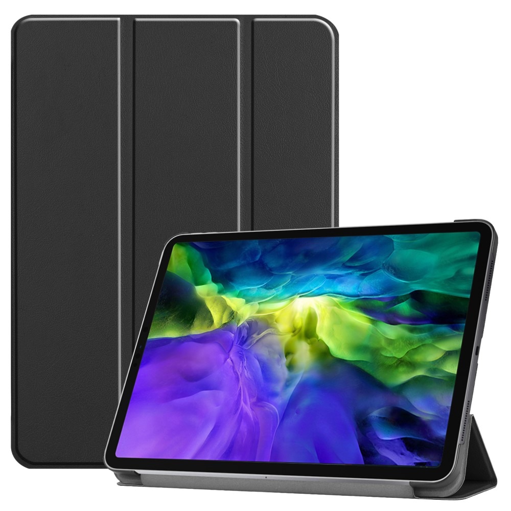 Kotelo Tri-fold iPad Pro 11 1st Gen (2018) musta