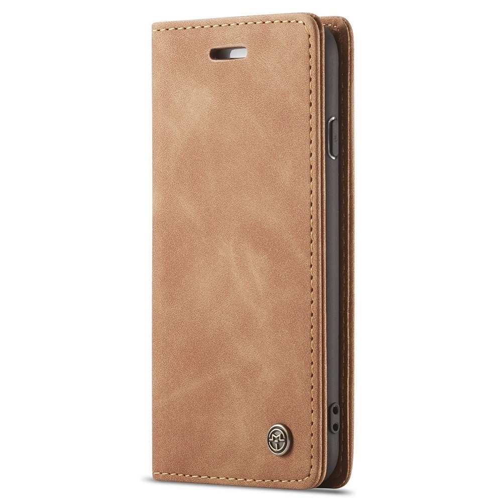 Slim Lompakkokotelo iPhone SE (2020) cognac