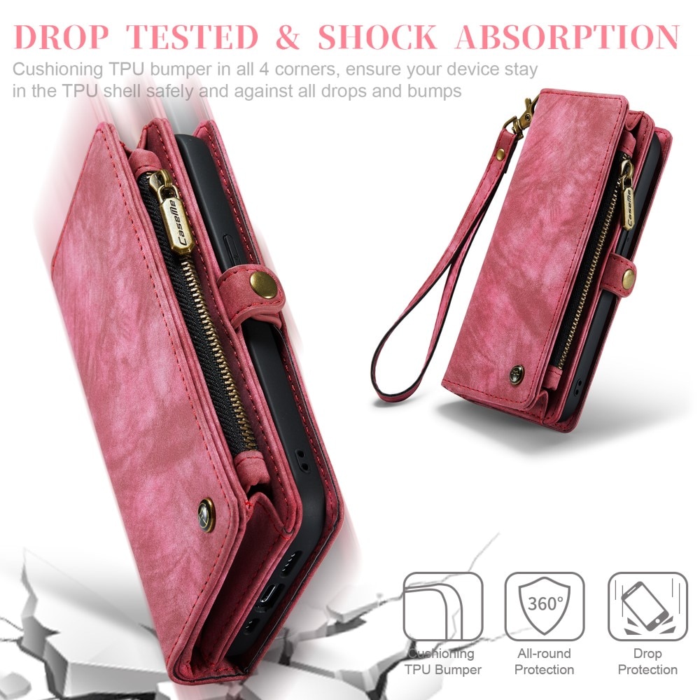 Multi-slot Suojakotelo Apple iPhone 11 Pro Max Punainen