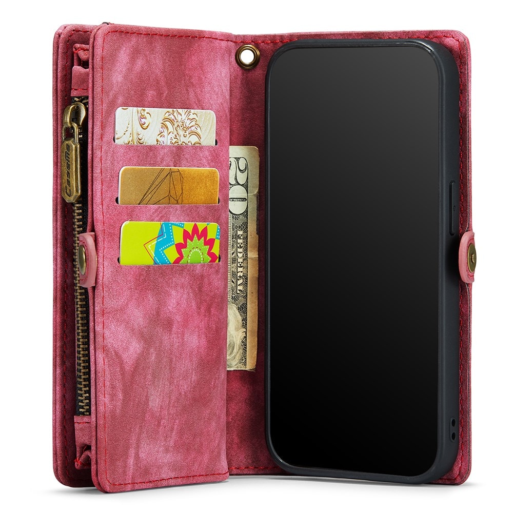 Multi-slot Suojakotelo Apple iPhone 11 Pro Max Punainen