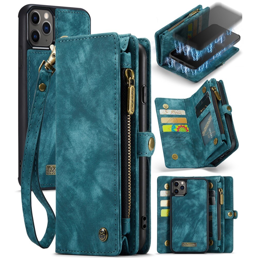 Multi-slot Suojakotelo Apple iPhone 11 Pro Max Sininen