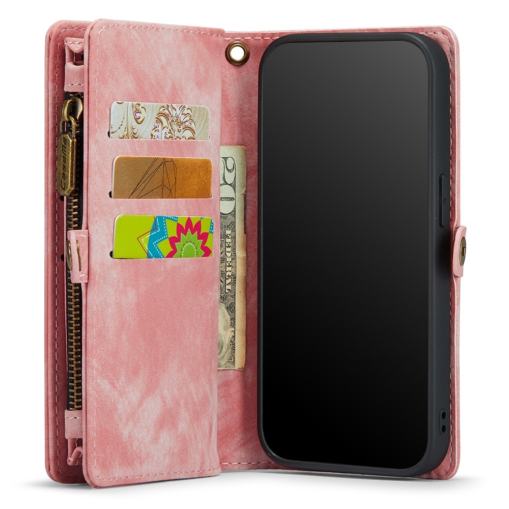 Multi-slot Suojakotelo iPhone 11 vaaleanpunainen