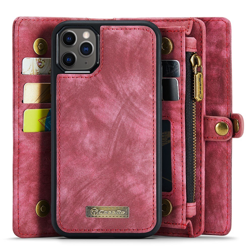 Multi-slot Suojakotelo Apple iPhone 11 Pro Punainen