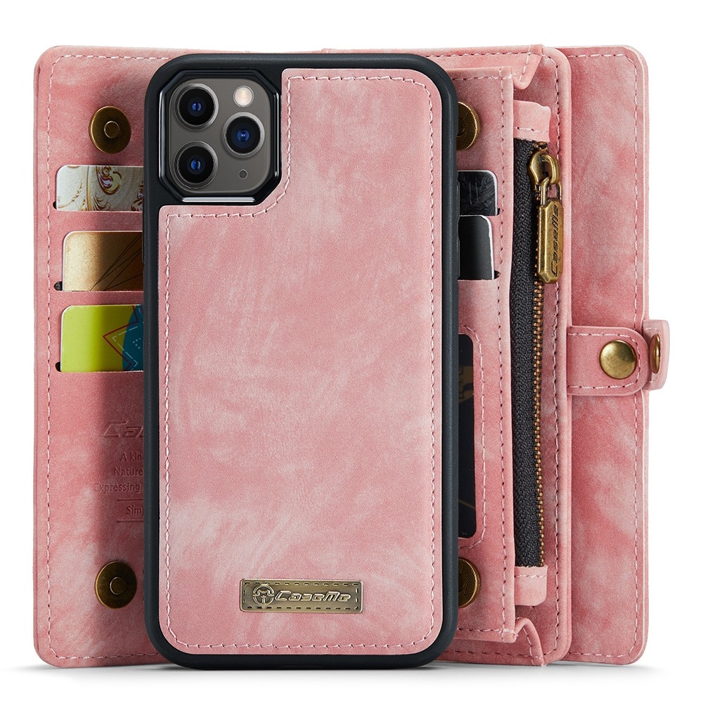 Multi-slot Suojakotelo iPhone 11 Pro vaaleanpunainen