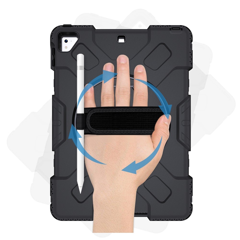 Iskunkestävä Hybridikuori iPad 9.7 6th Gen (2018) musta