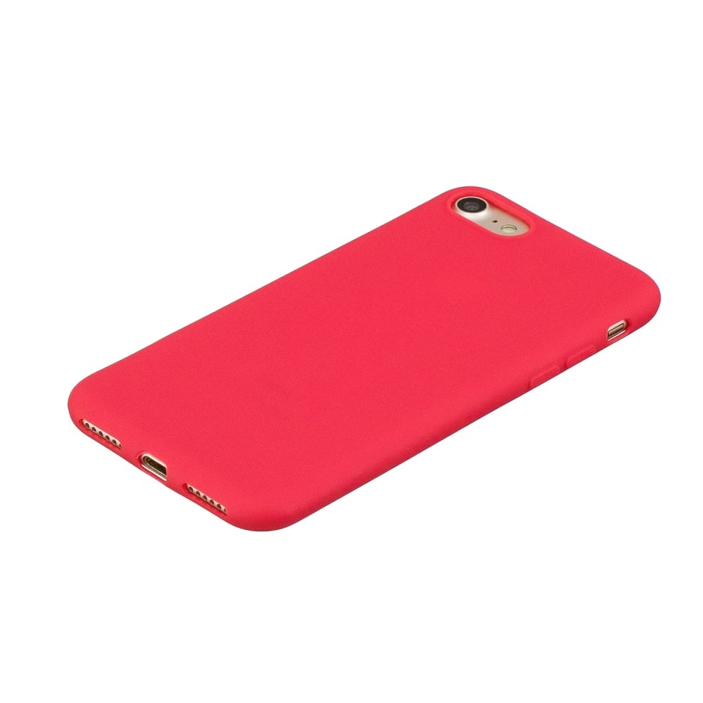 TPU suojakuori iPhone SE (2020) punainen