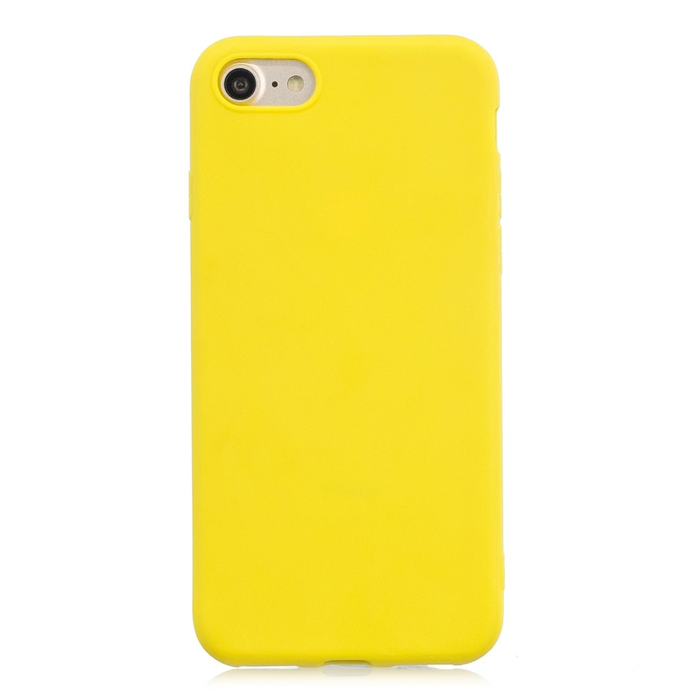TPU suojakuori iPhone 8 keltainen