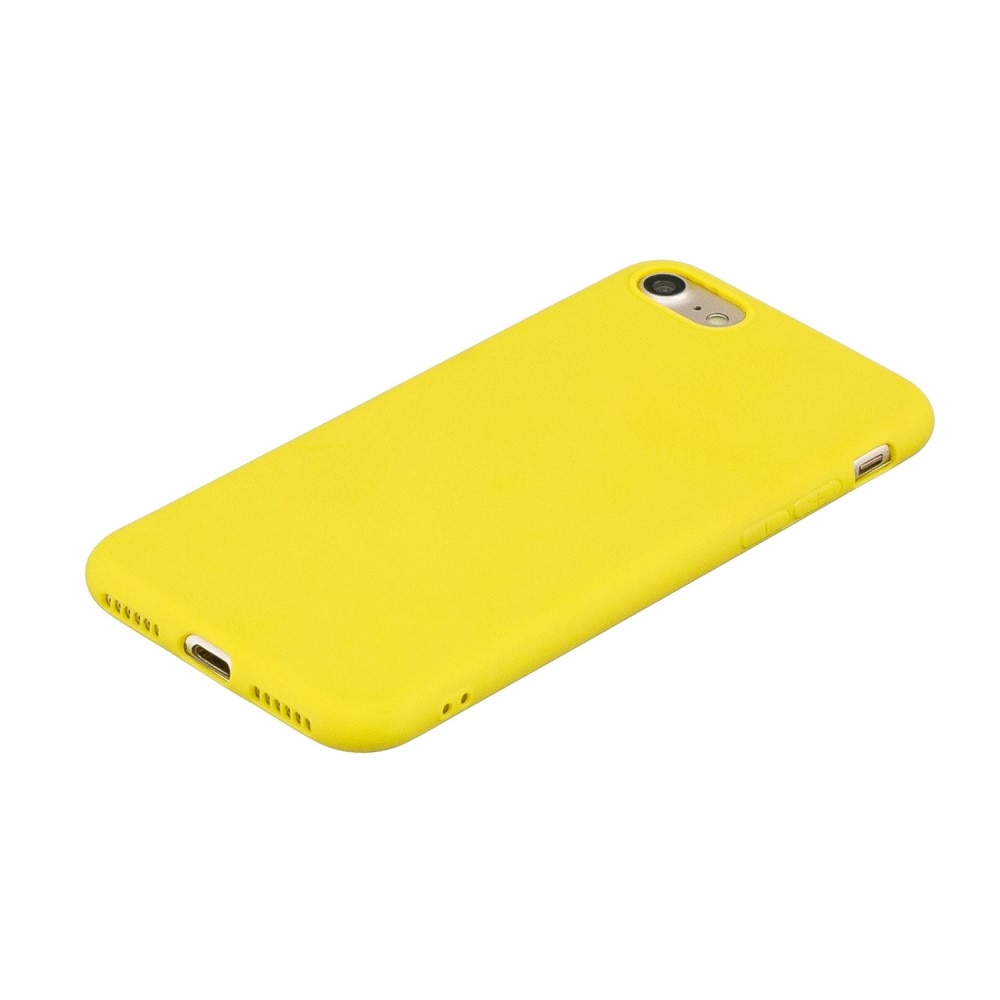 TPU suojakuori iPhone SE (2022) keltainen