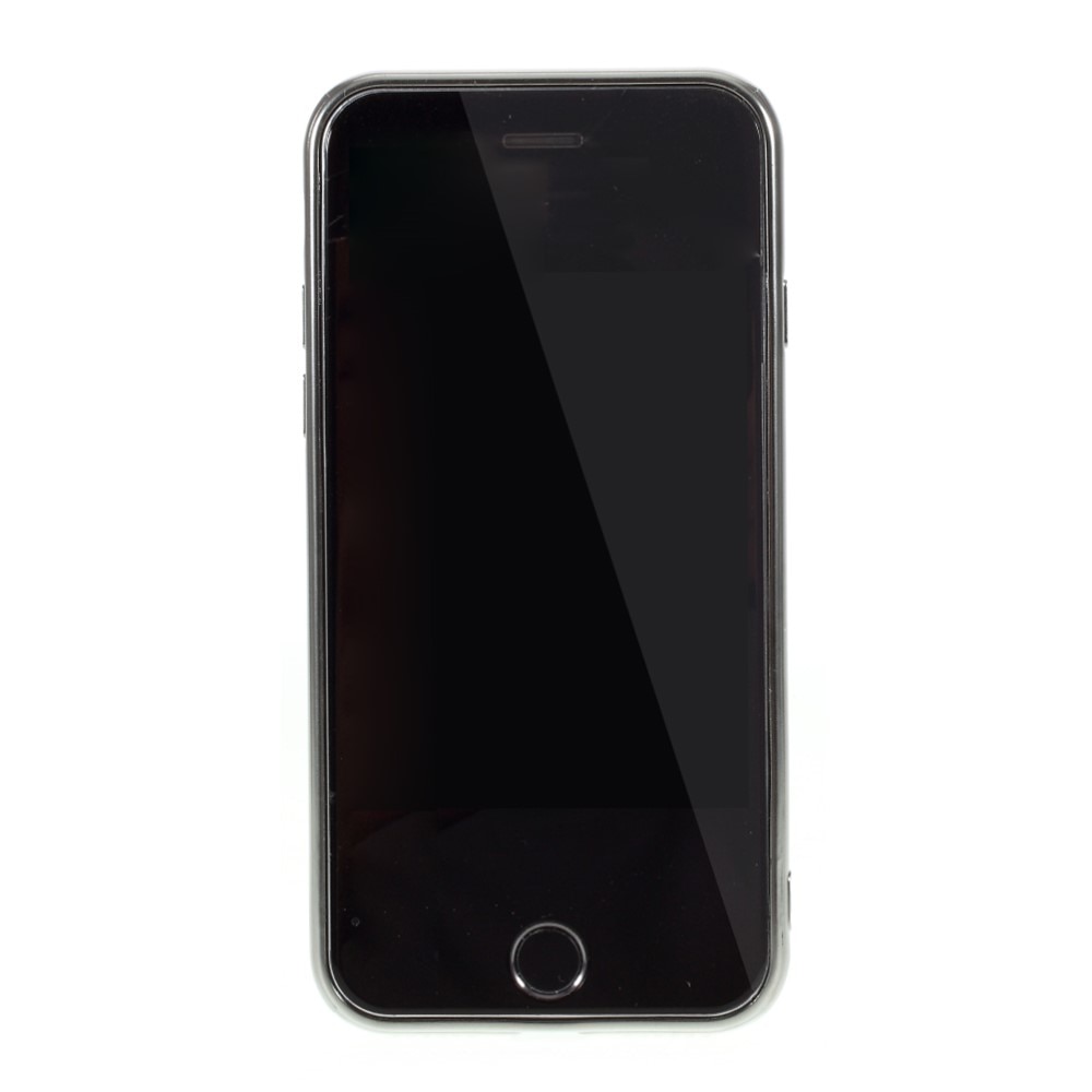 iPhone SE (2022) Glitterikuori hopea