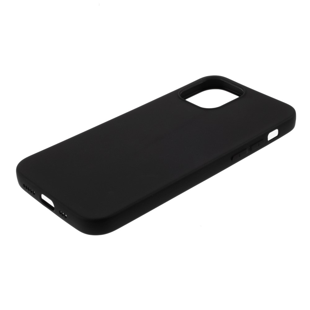 TPU suojakuori iPhone 12 Mini musta