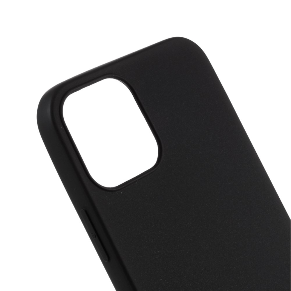 TPU suojakuori iPhone 12 Mini musta