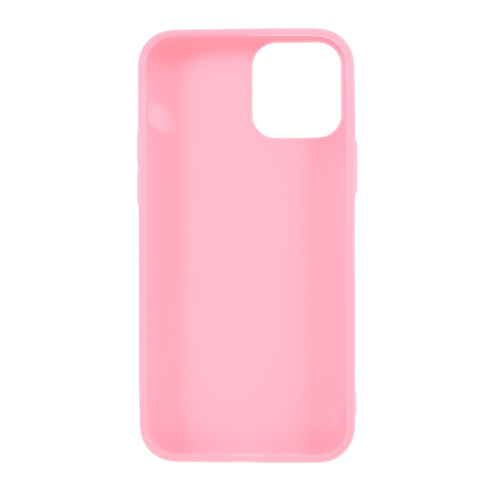 TPU suojakuori iPhone 12 Mini vaaleanpunainen