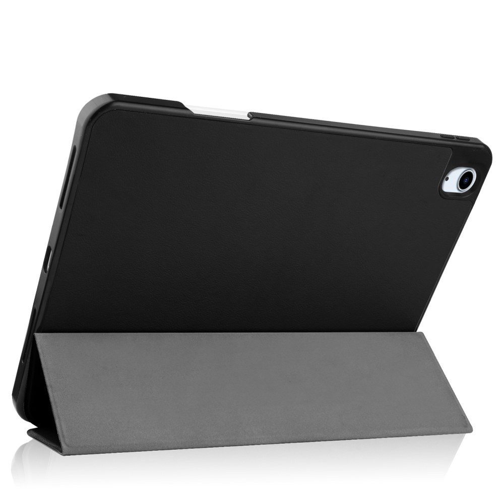 Kotelo Tri-fold Kynäpidikkeellä iPad Air 10.9 5th Gen (2022) musta