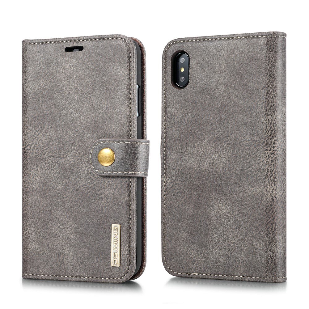 Magnet Wallet iPhone XS Max Brown