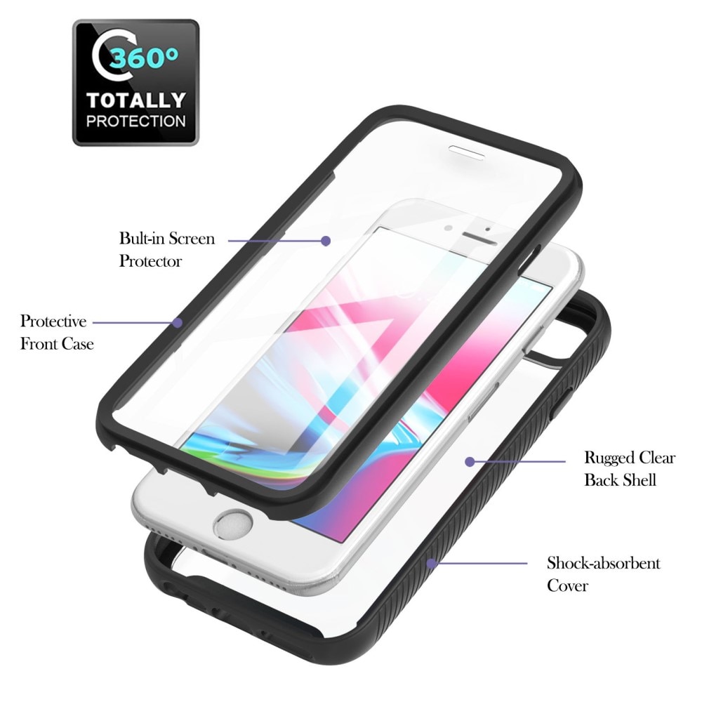 Full Protection Case iPhone SE (2020) Black