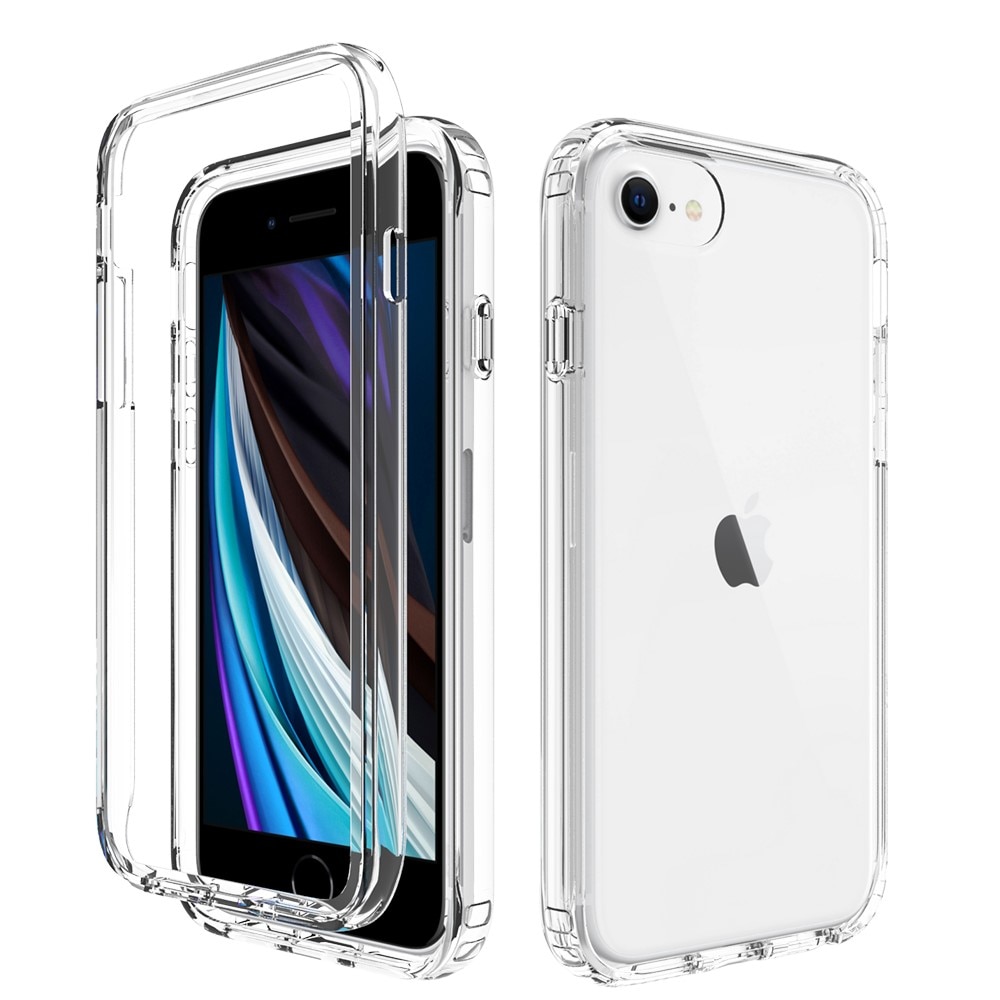 Full Cover Kuori iPhone SE (2022) kirkas