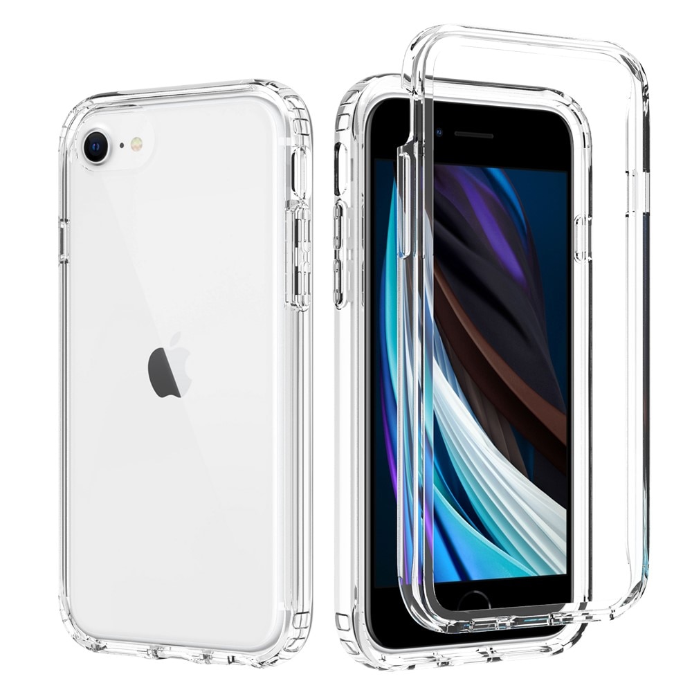 Full Cover Kuori iPhone SE (2022) kirkas