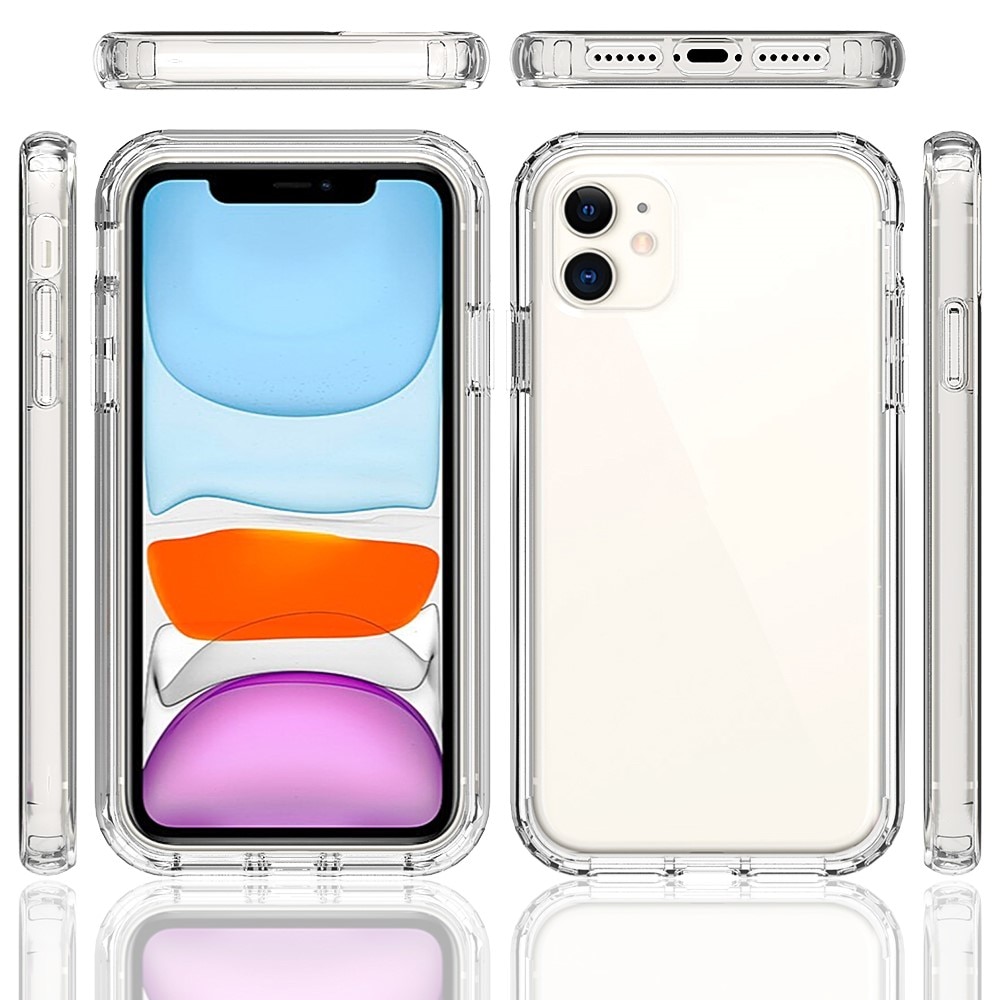 Full Cover Kuori iPhone 11 kirkas