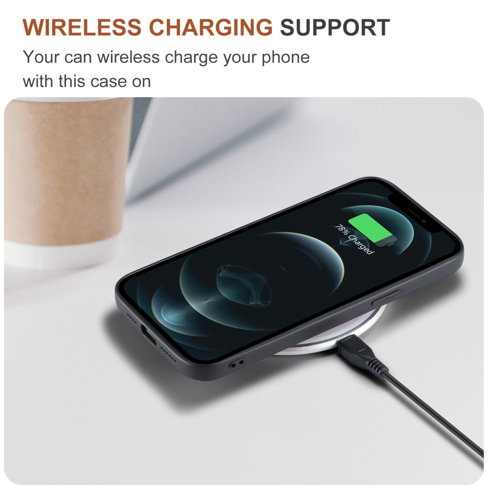 Magnetic Card Slot Case iPhone 12 Pro Max Musta