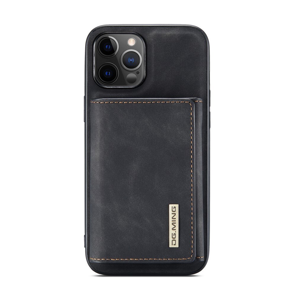 Magnetic Card Slot Case iPhone 12 Pro Max Musta
