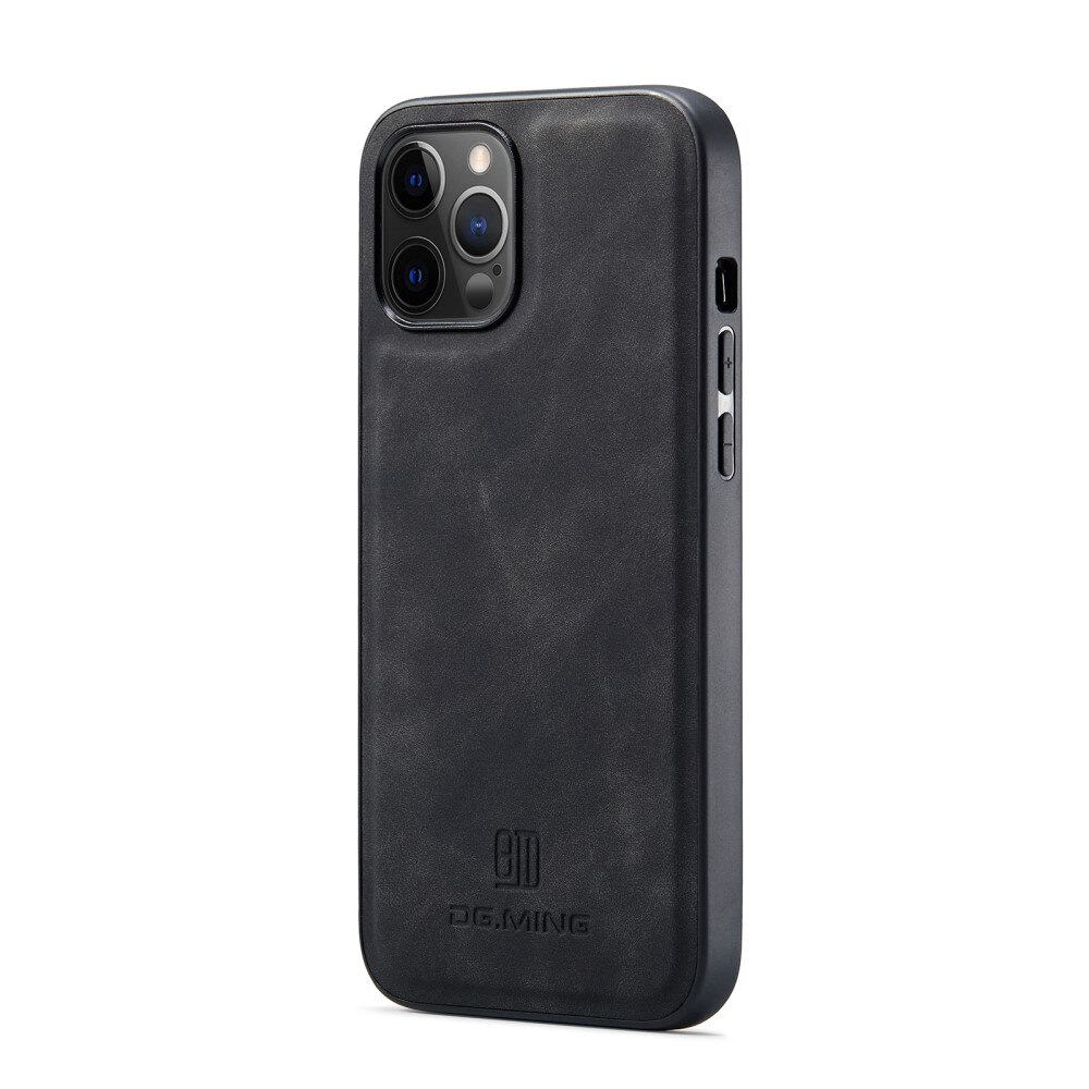 Magnetic Card Slot Case iPhone 12 Pro Max Musta