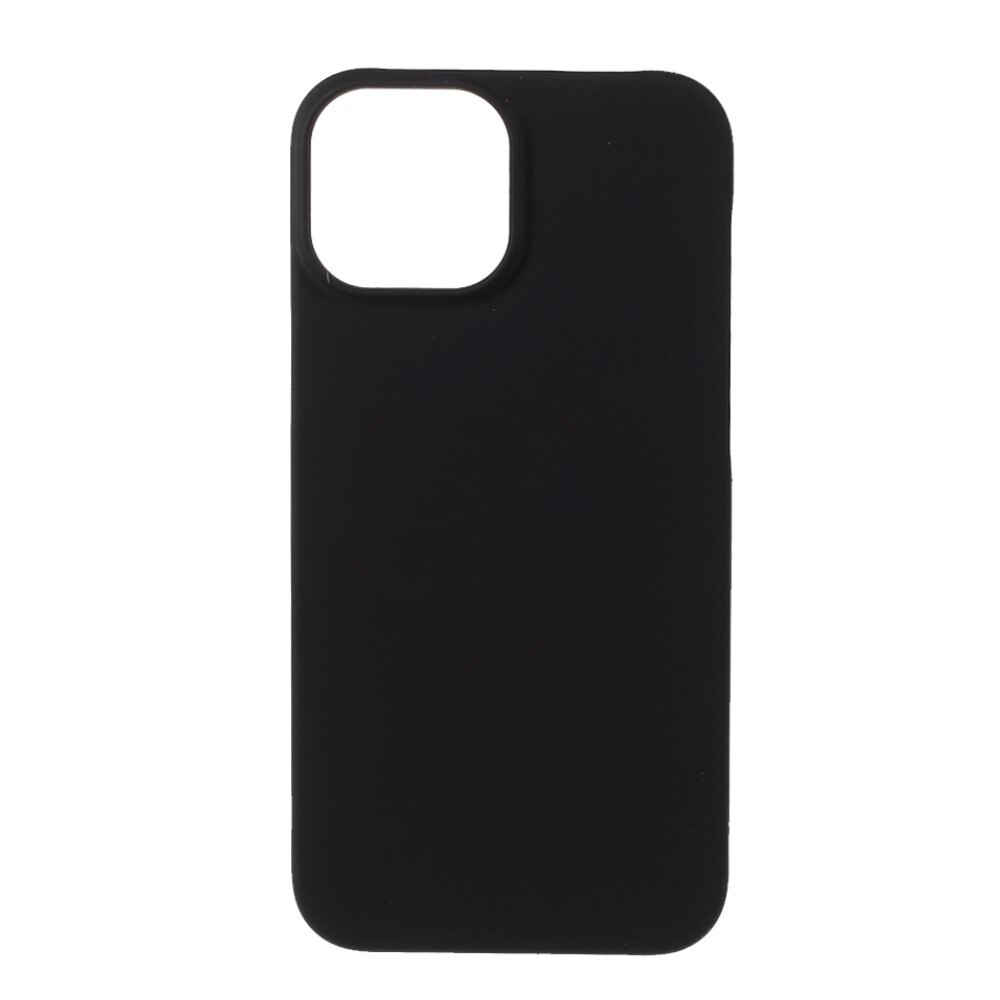 Hard Case Rubberized iPhone 13 Mini musta