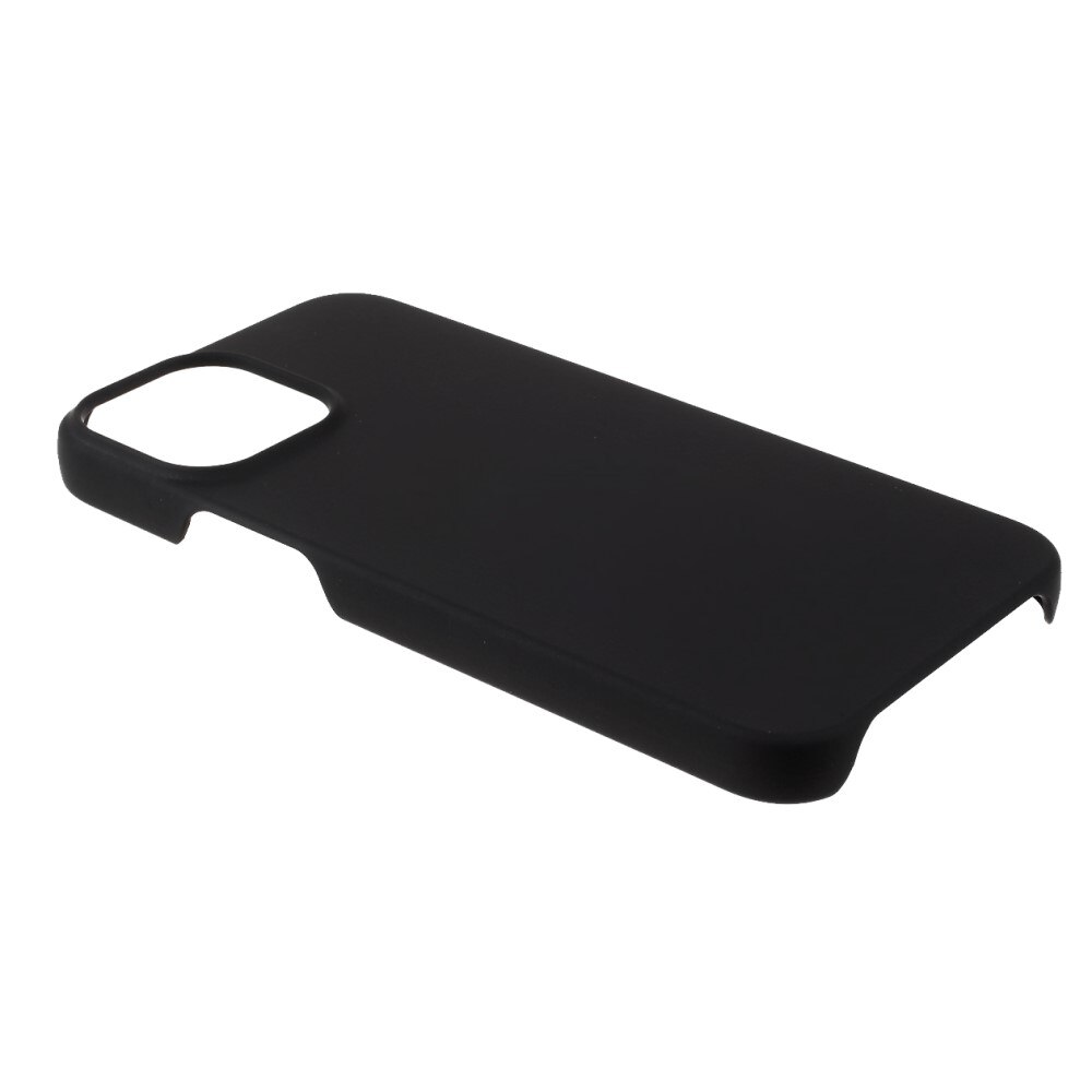 Hard Case Rubberized iPhone 13 Mini musta