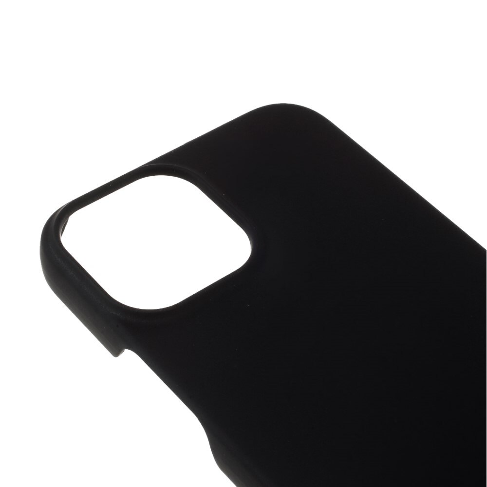 Hard Case Rubberized iPhone 13 Mini musta