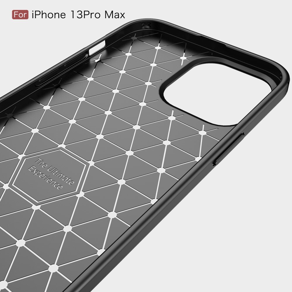 Brushed TPU Kuori iPhone 13 Pro Max Black