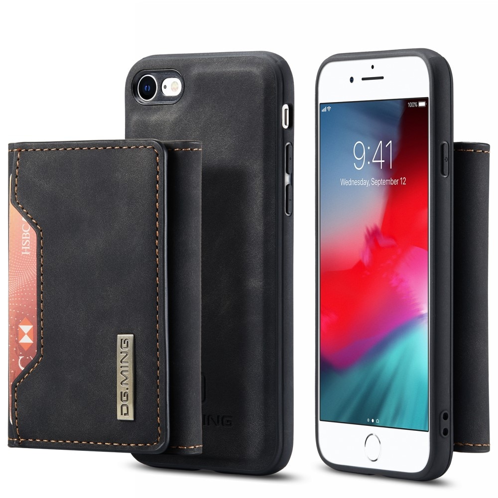 Magnetic Card Slot Case iPhone 8 Black