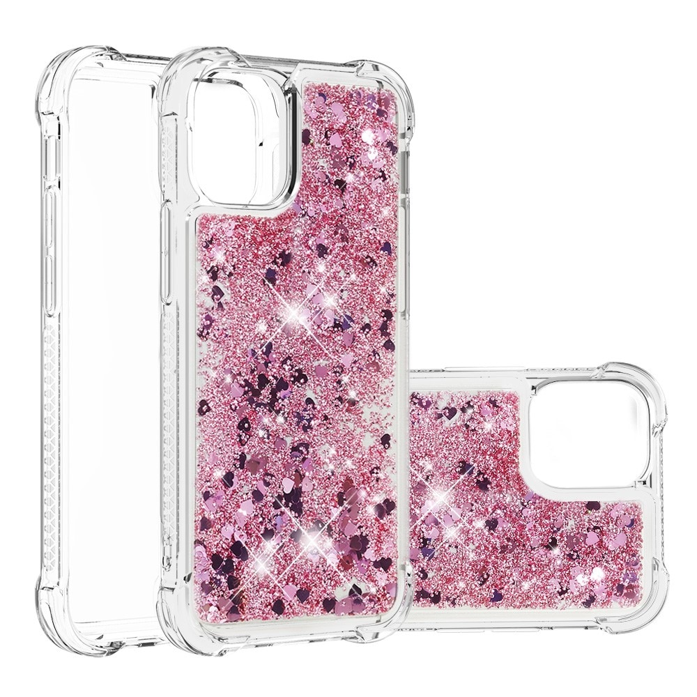 iPhone 13 Mini Glitter Powder TPU Case Ruusukulta