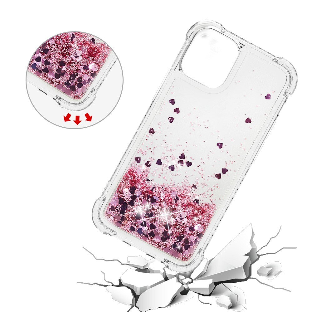 iPhone 13 Mini Glitter Powder TPU Case Ruusukulta