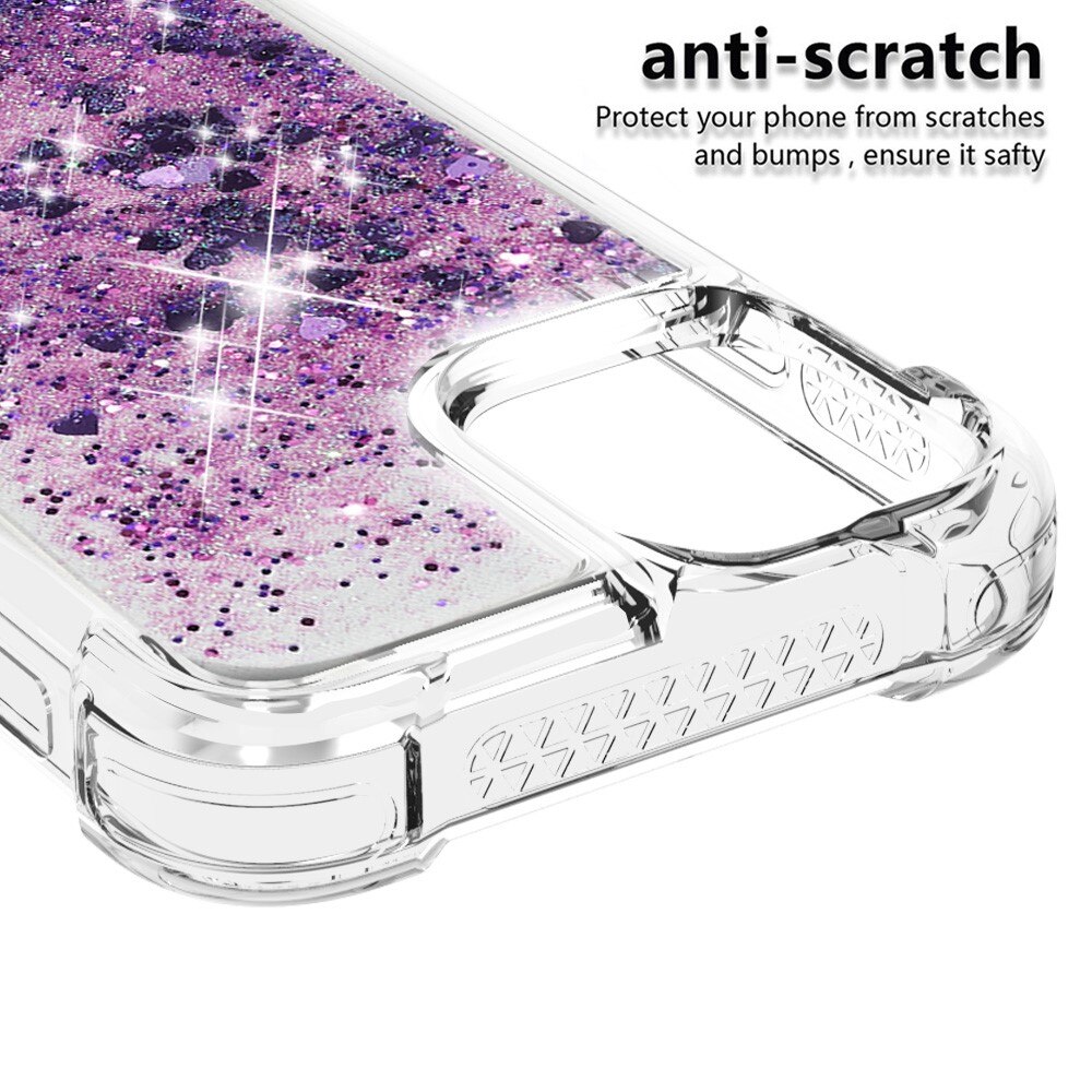 iPhone 13 Mini Glitter Powder TPU Case Violetti