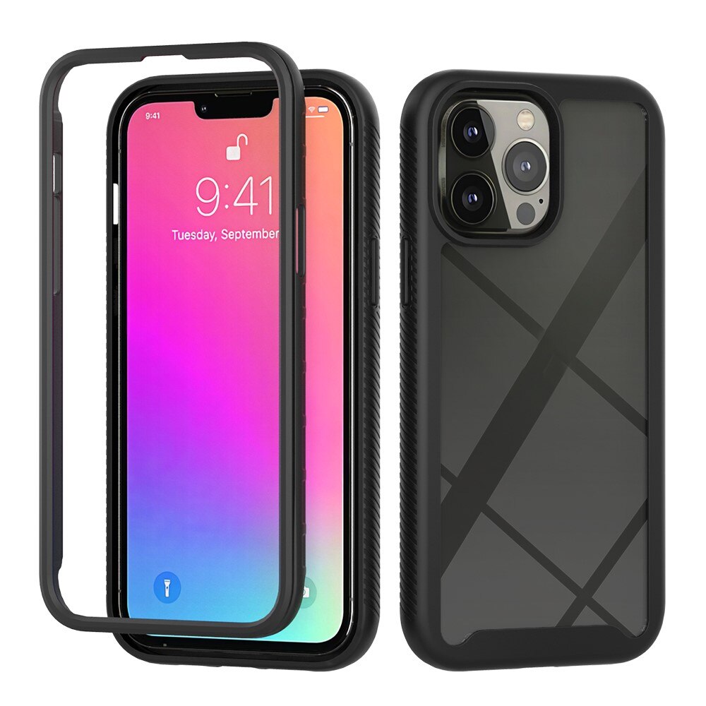 Full Cover Kuori Apple iPhone 13 Pro Max Musta