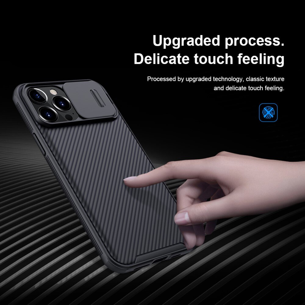 CamShield Kuori iPhone 13 Pro Max Musta