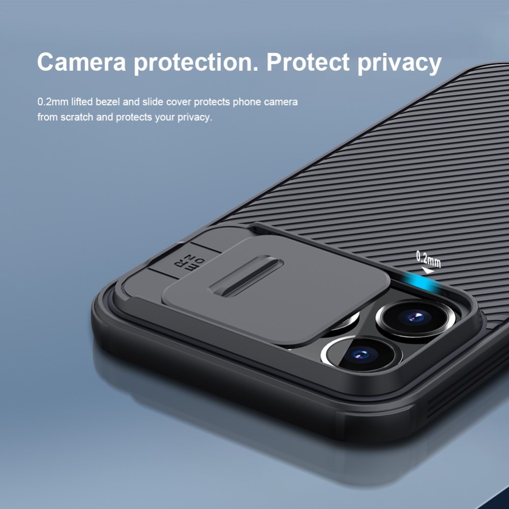 CamShield Kuori iPhone 13 Pro Musta