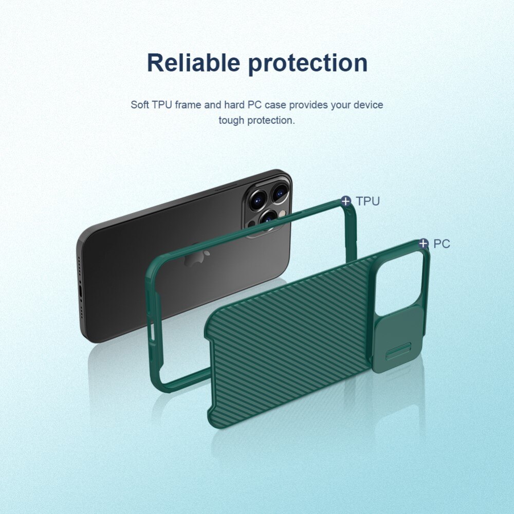 CamShield Kuori Apple iPhone 13 Pro Vihreä